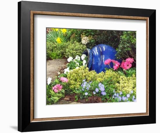 Urn & Flowers-Herb Dickinson-Framed Photographic Print