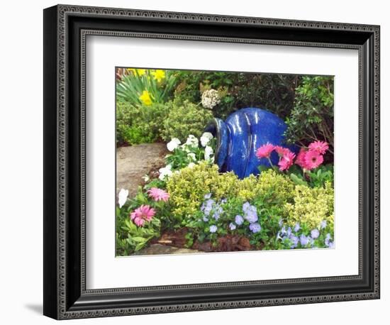 Urn & Flowers-Herb Dickinson-Framed Photographic Print