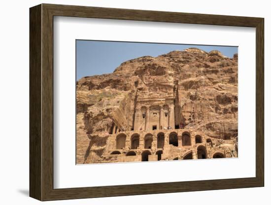 Urn Tomb, Royal Tombs, Petra, Jordan, Middle East-Richard Maschmeyer-Framed Photographic Print