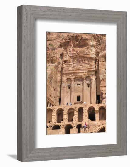 Urn Tomb, Royal Tombs, Petra, Jordan, Middle East-Richard Maschmeyer-Framed Photographic Print