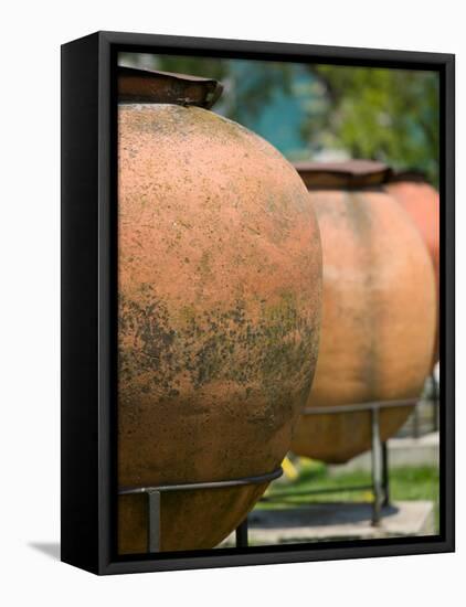 Urns in Archeological Park, Constanta, Romania-Russell Young-Framed Premier Image Canvas