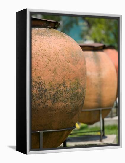 Urns in Archeological Park, Constanta, Romania-Russell Young-Framed Premier Image Canvas