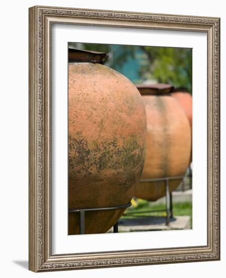 Urns in Archeological Park, Constanta, Romania-Russell Young-Framed Photographic Print