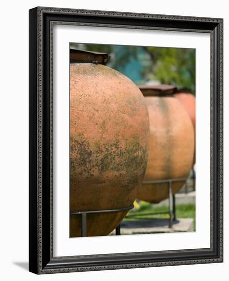 Urns in Archeological Park, Constanta, Romania-Russell Young-Framed Photographic Print