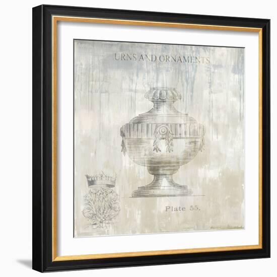 Urns & Ornaments III-Oliver Jeffries-Framed Art Print