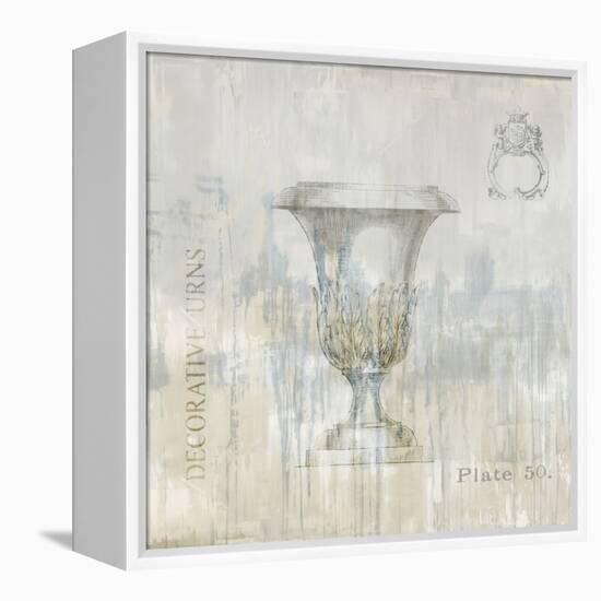 Urns & Ornaments IV-Oliver Jeffries-Framed Stretched Canvas