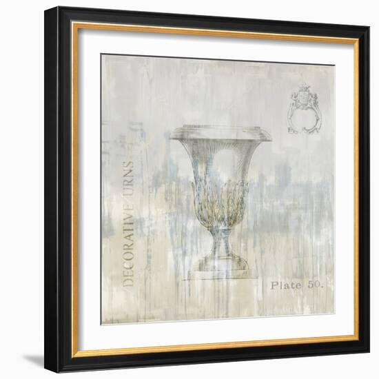 Urns & Ornaments IV-Oliver Jeffries-Framed Art Print