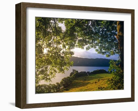 Urquhart Castle, Loch Ness, Lochaber, Scotland-Paul Harris-Framed Photographic Print