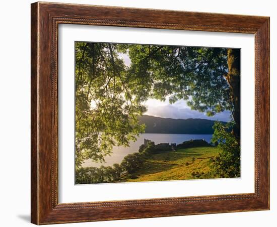 Urquhart Castle, Loch Ness, Lochaber, Scotland-Paul Harris-Framed Photographic Print