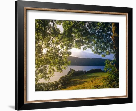 Urquhart Castle, Loch Ness, Lochaber, Scotland-Paul Harris-Framed Photographic Print