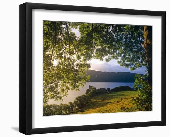 Urquhart Castle, Loch Ness, Lochaber, Scotland-Paul Harris-Framed Photographic Print