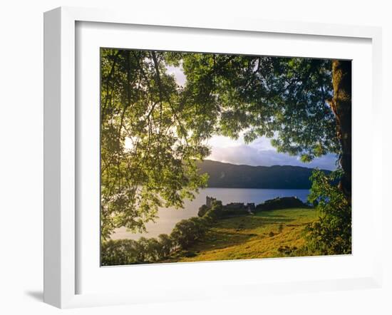Urquhart Castle, Loch Ness, Lochaber, Scotland-Paul Harris-Framed Photographic Print
