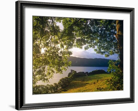 Urquhart Castle, Loch Ness, Lochaber, Scotland-Paul Harris-Framed Photographic Print