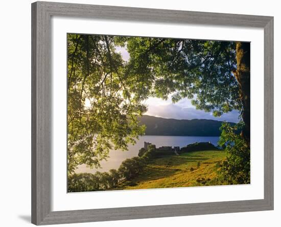 Urquhart Castle, Loch Ness, Lochaber, Scotland-Paul Harris-Framed Photographic Print