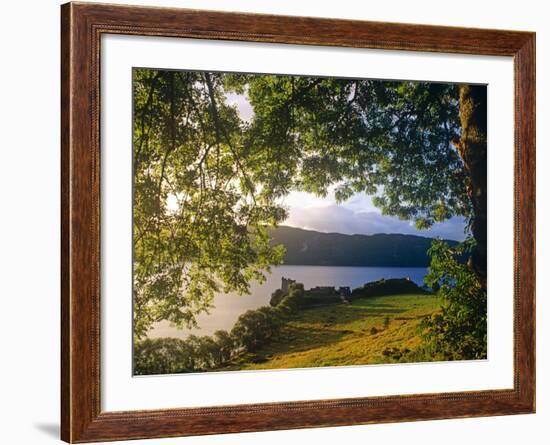 Urquhart Castle, Loch Ness, Lochaber, Scotland-Paul Harris-Framed Photographic Print