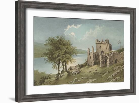 Urquhart Castle - Loch Ness-English School-Framed Giclee Print