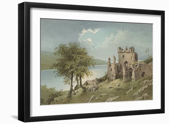 Urquhart Castle - Loch Ness-English School-Framed Giclee Print