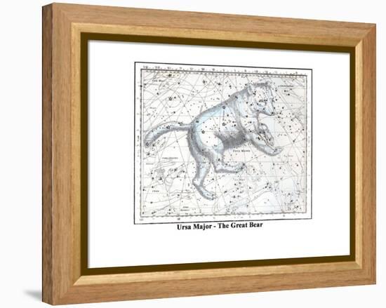 Ursa Major - the Great Bear-Alexander Jamieson-Framed Stretched Canvas