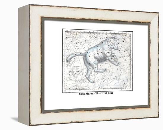 Ursa Major - the Great Bear-Alexander Jamieson-Framed Stretched Canvas