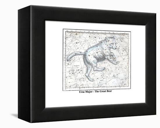 Ursa Major - the Great Bear-Alexander Jamieson-Framed Stretched Canvas