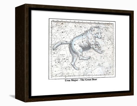 Ursa Major - the Great Bear-Alexander Jamieson-Framed Stretched Canvas