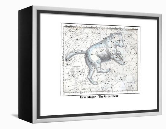Ursa Major - the Great Bear-Alexander Jamieson-Framed Stretched Canvas