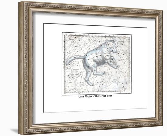 Ursa Major - the Great Bear-Alexander Jamieson-Framed Art Print