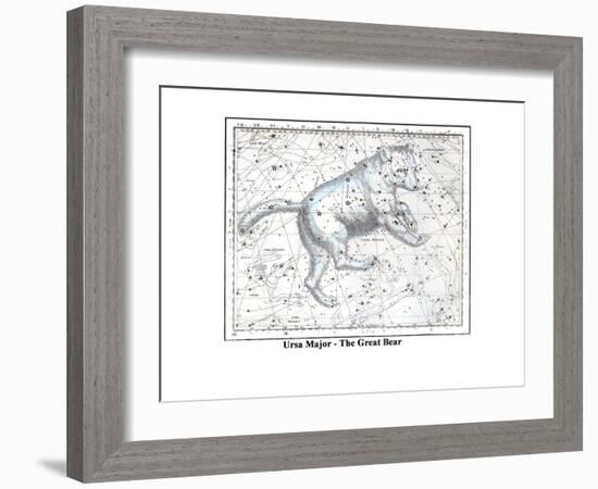 Ursa Major - the Great Bear-Alexander Jamieson-Framed Art Print