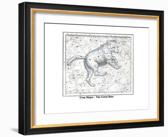 Ursa Major - the Great Bear-Alexander Jamieson-Framed Art Print