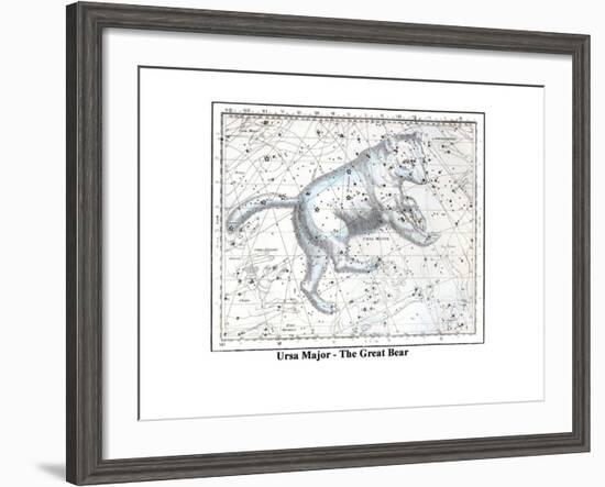 Ursa Major - the Great Bear-Alexander Jamieson-Framed Art Print