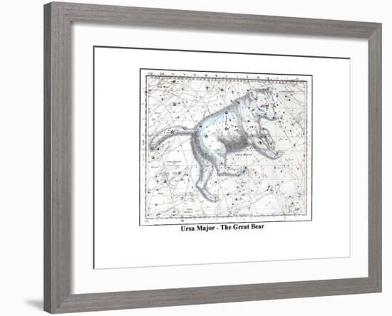 Ursa Major - the Great Bear-Alexander Jamieson-Framed Art Print