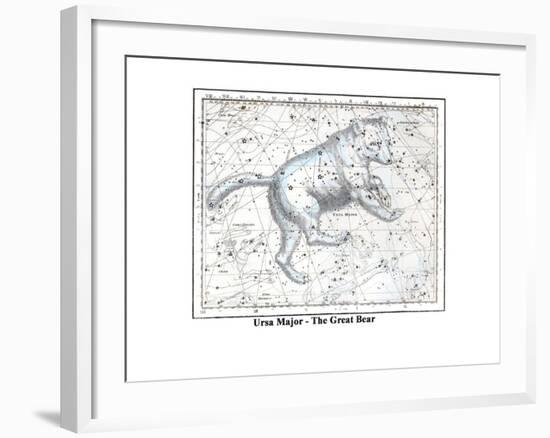 Ursa Major - the Great Bear-Alexander Jamieson-Framed Art Print