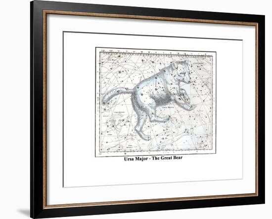 Ursa Major - the Great Bear-Alexander Jamieson-Framed Art Print