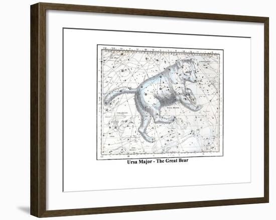 Ursa Major - the Great Bear-Alexander Jamieson-Framed Art Print