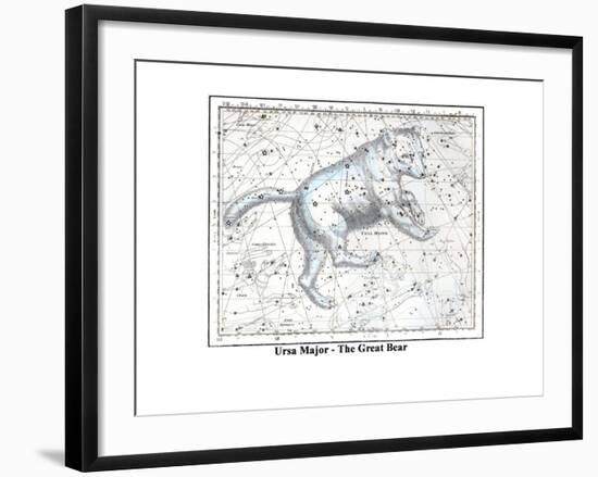 Ursa Major - the Great Bear-Alexander Jamieson-Framed Art Print