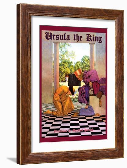 Ursula the King-Maxfield Parrish-Framed Art Print