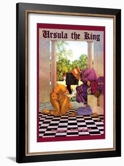 Ursula the King-Maxfield Parrish-Framed Art Print