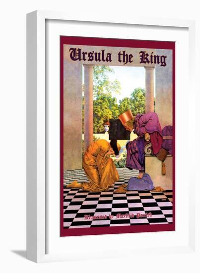 Ursula the King-Maxfield Parrish-Framed Art Print