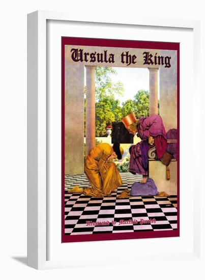 Ursula the King-Maxfield Parrish-Framed Premium Giclee Print