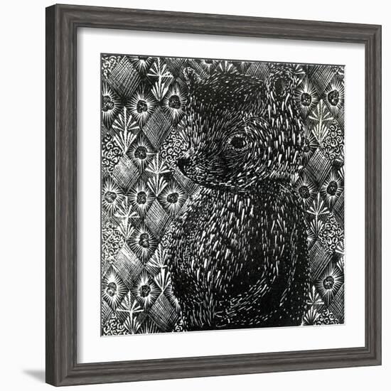 Ursus Arctos Ssp. Domesticus, 2013-Bella Larsson-Framed Giclee Print