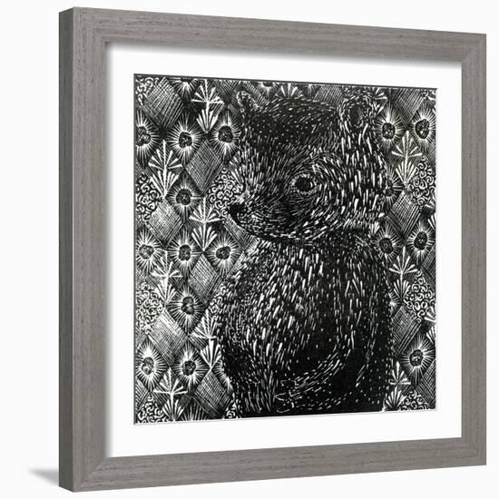 Ursus Arctos Ssp. Domesticus, 2013-Bella Larsson-Framed Giclee Print