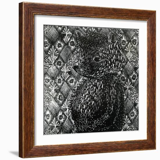 Ursus Arctos Ssp. Domesticus, 2013-Bella Larsson-Framed Giclee Print