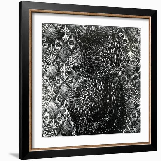 Ursus Arctos Ssp. Domesticus, 2013-Bella Larsson-Framed Giclee Print