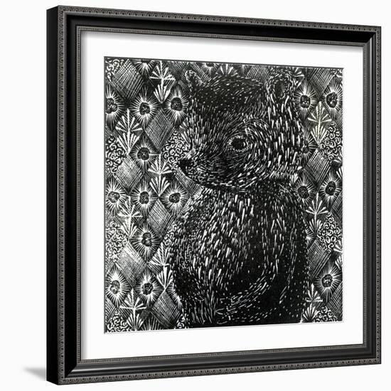 Ursus Arctos Ssp. Domesticus, 2013-Bella Larsson-Framed Giclee Print