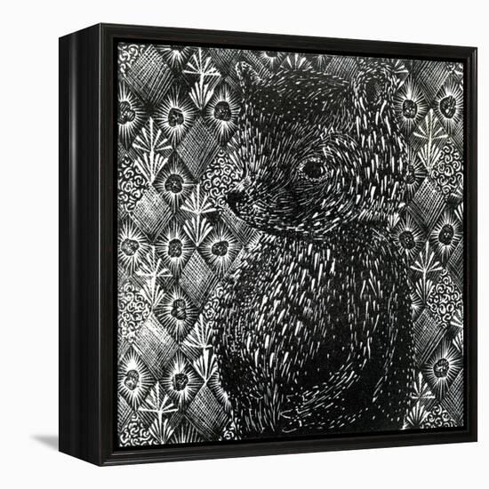 Ursus Arctos Ssp. Domesticus, 2013-Bella Larsson-Framed Premier Image Canvas