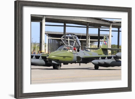 Uruguayan Air Force A-37 Dragonfly at Natal Air Force Base, Brazil-Stocktrek Images-Framed Photographic Print