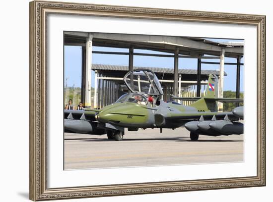 Uruguayan Air Force A-37 Dragonfly at Natal Air Force Base, Brazil-Stocktrek Images-Framed Photographic Print