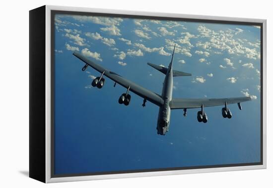 US Air Force B-52 Flies a Mission in Support of 2010 Rim of the Pacific Exercises-null-Framed Stretched Canvas