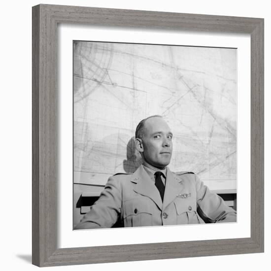 Us Air Force Lieutenant Colonel David G. Simons known for Project Manhigh Ii. Minneapolis, 1957-Yale Joel-Framed Photographic Print