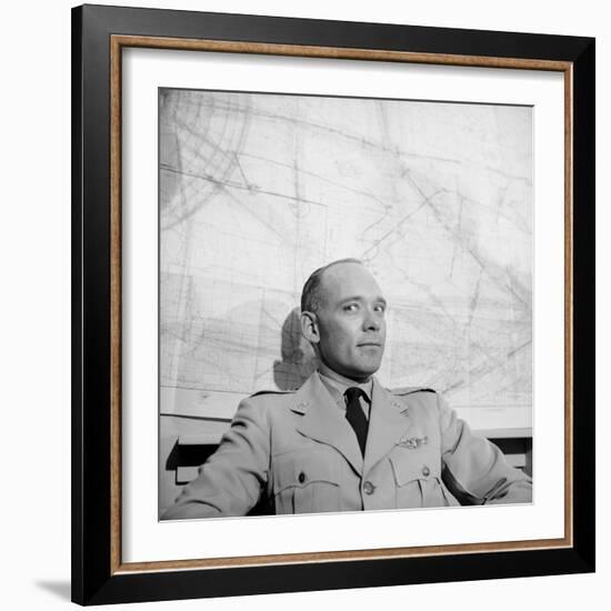 Us Air Force Lieutenant Colonel David G. Simons known for Project Manhigh Ii. Minneapolis, 1957-Yale Joel-Framed Photographic Print